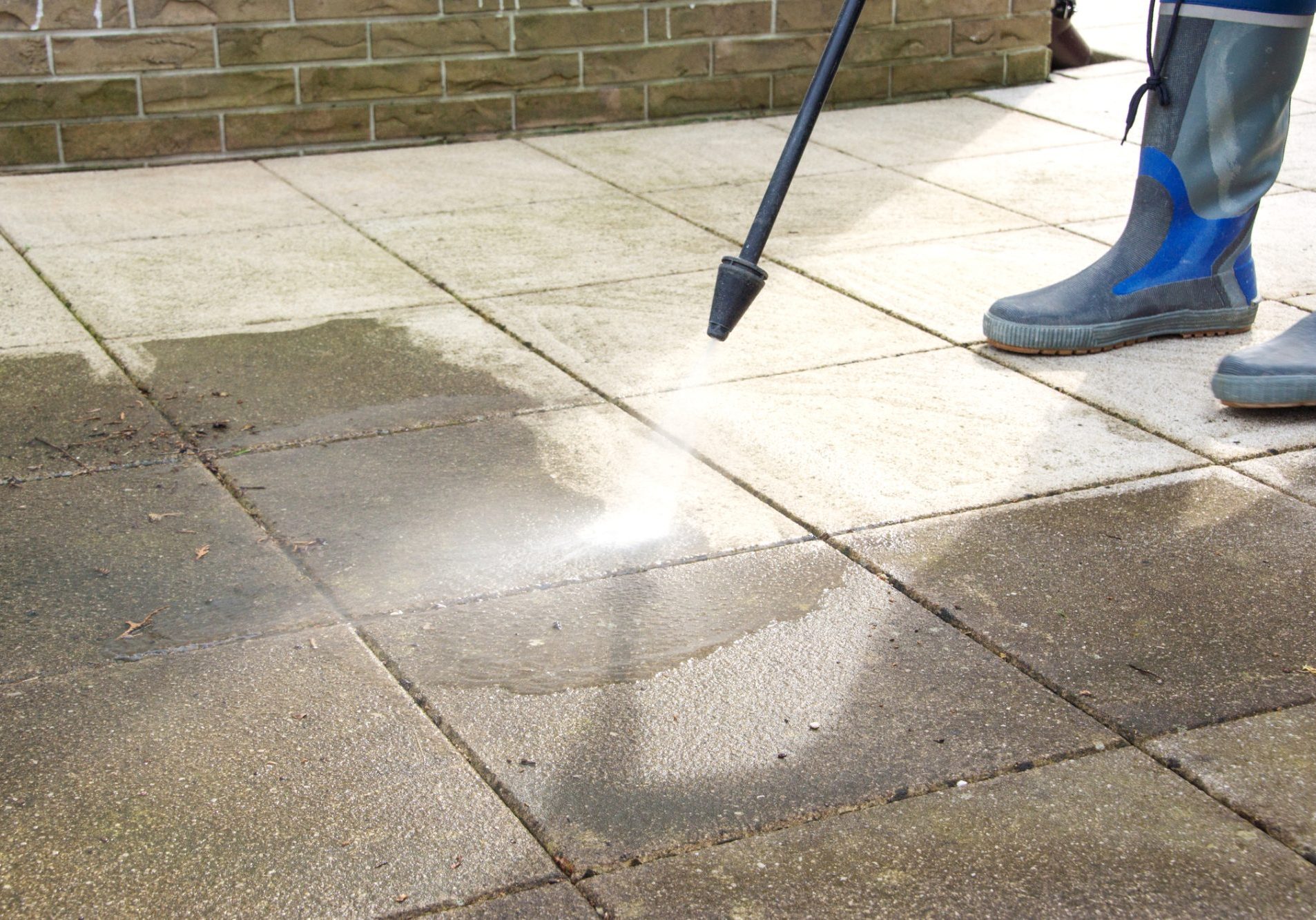 pressure washing